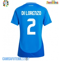 Camisa de time de futebol Itália Giovanni Di Lorenzo #2 Replicas 1º Equipamento Feminina Europeu 2024 Manga Curta